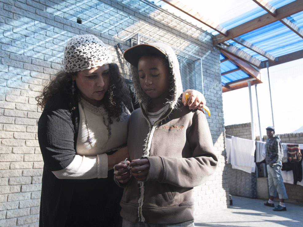 Street children in Cape Town - documentary photography