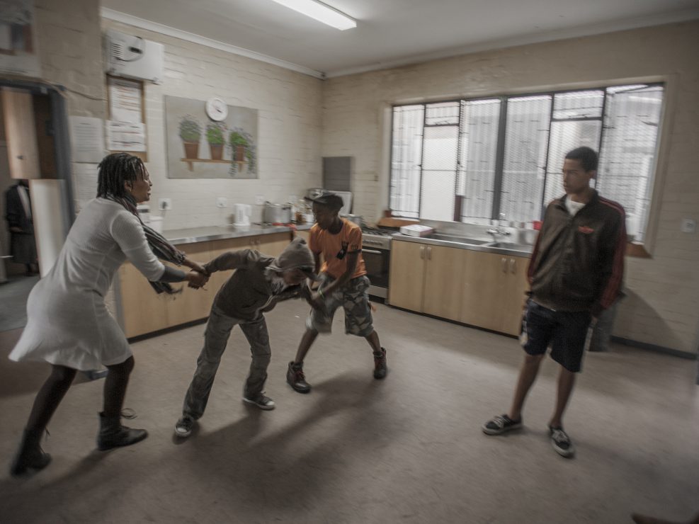 Street children in Cape Town - documentary photography