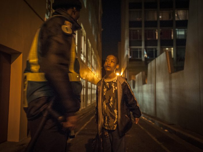Street children in Cape Town - documentary photography