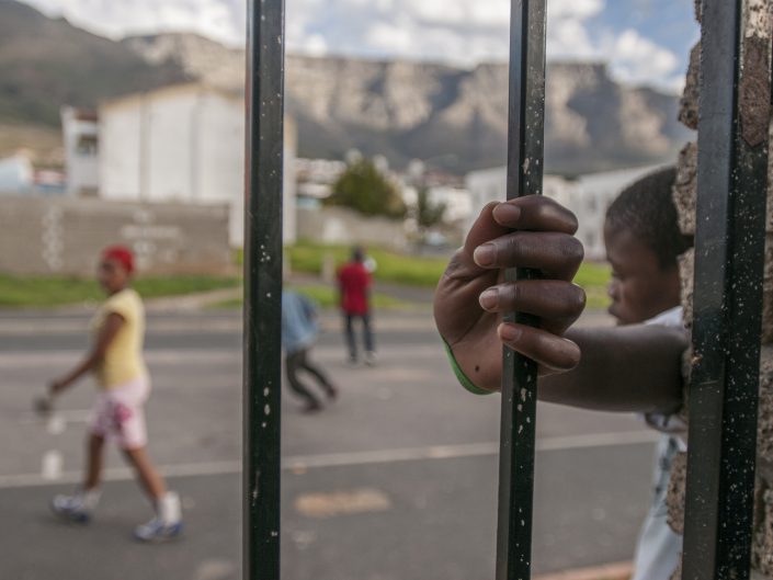 Street children in Cape Town - documentary photography