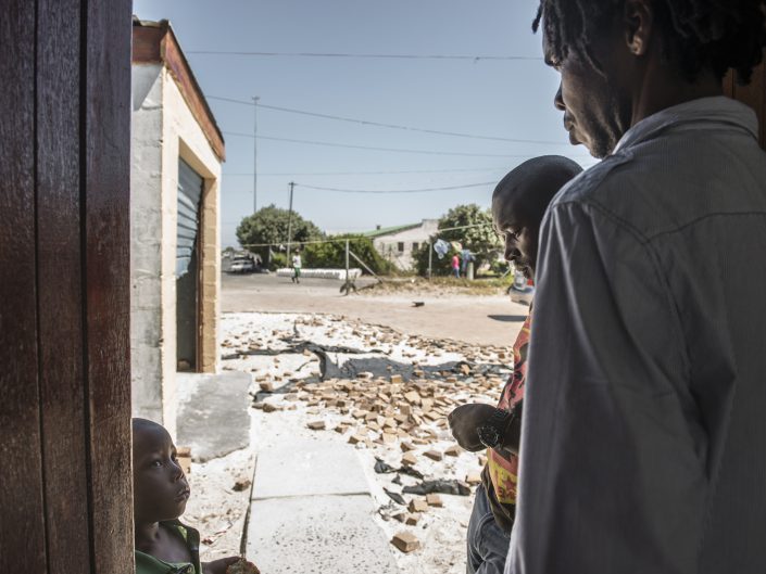 Street children in Cape Town - documentary photography